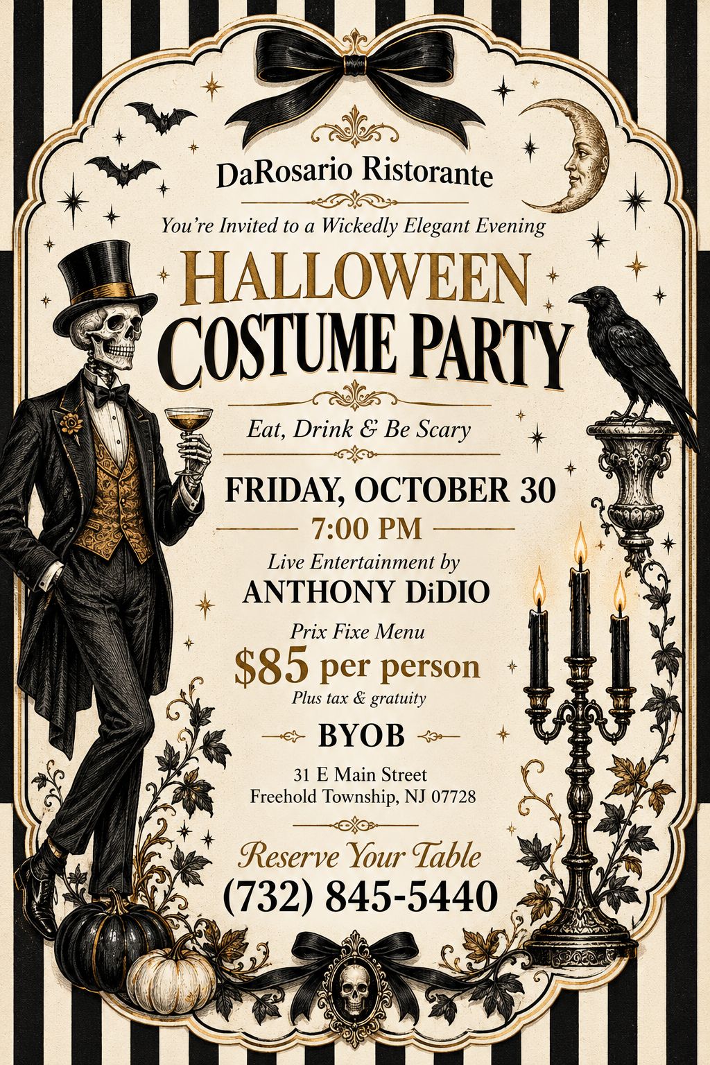 halloween costume party 2026 da rosario